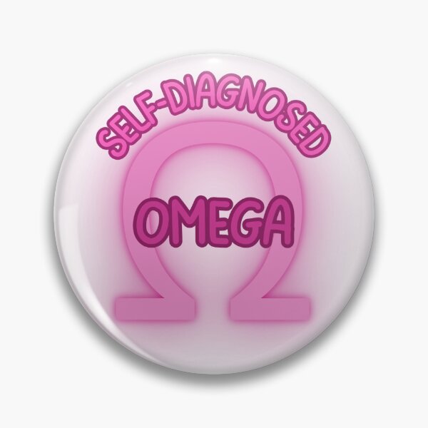Item preview, Self Diagnosed Omega - Pink Version designed and sold by jingerhead.