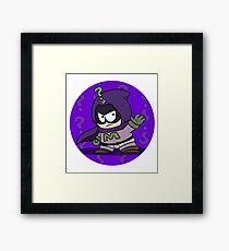 Mysterion superhero Framed Print