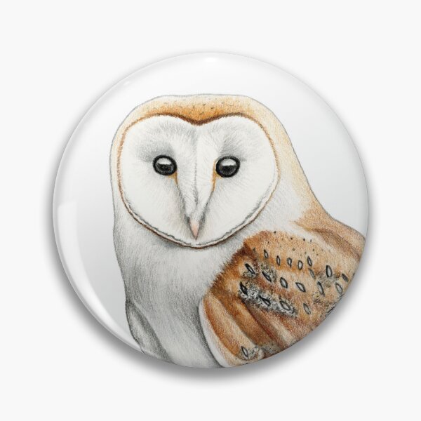 Item preview, Barn Owl designed and sold by Holly Grogan Art.