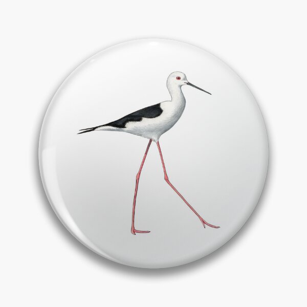 Item preview, Black-winged Stilt designed and sold by Holly Grogan Art.