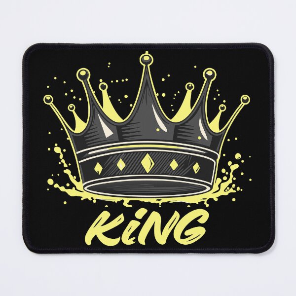 Item preview, Bold Crown Graffiti Art with "King" Lettering designed and sold by VikArtStudio.