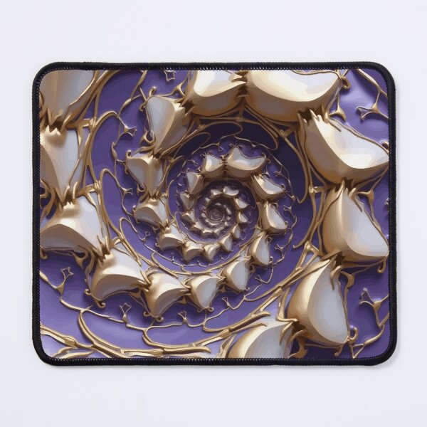 Item preview, Colorful Abstract Fibonacci Art 190 designed and sold by Vicky Brago-Mitchell®.