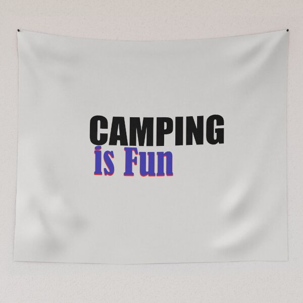 Item preview, Camping Is Fun! A Kid’s Guide to Outdoor Adventures designed and sold by annenambiro.