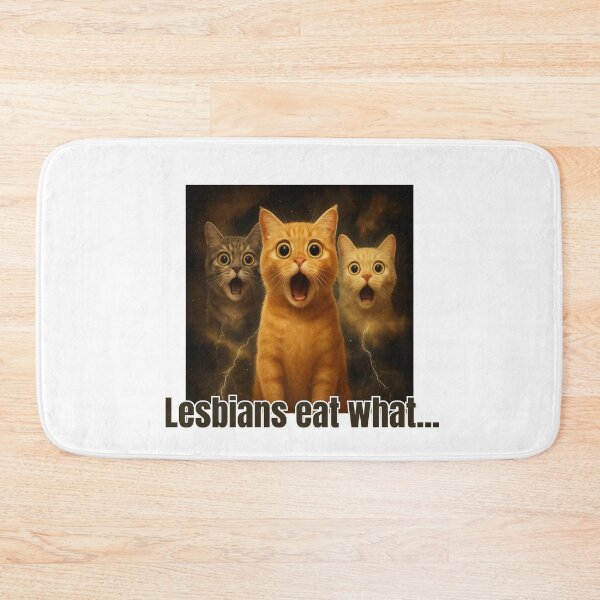Item preview, Lesbians eat what...? designed and sold by Peachy-Draws.