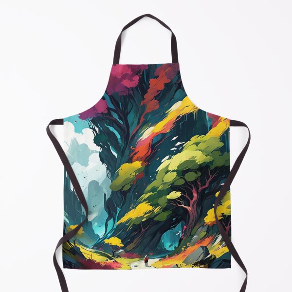 Item preview, Large Colorful Nature Walk Abstract Art designed and sold by Esterlane.