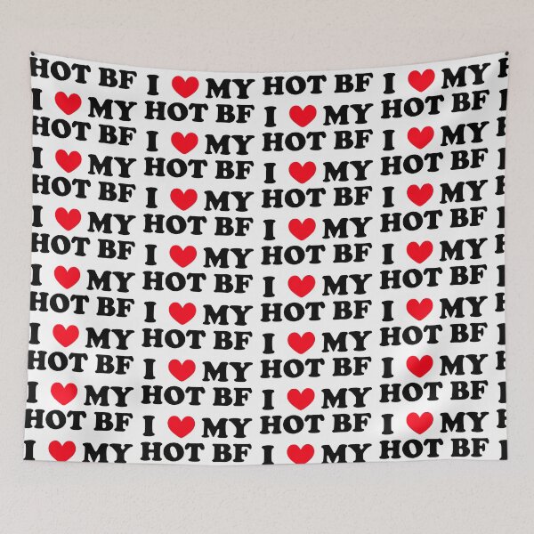 Item preview, I LOVE MY HOT BF designed and sold by tea-rex23.