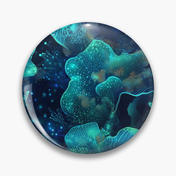 Item preview, Organic Electric Fusion Neon Coral designed and sold by MidArtForge.