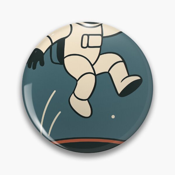 Item preview, Astronaut Bouncing on a Trampoline designed and sold by VP-CATS.