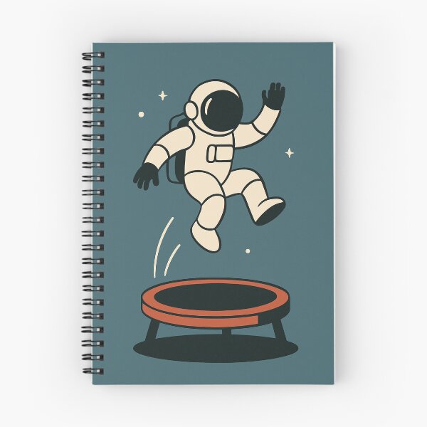 Item preview, Astronaut Bouncing on a Trampoline designed and sold by VP-CATS.