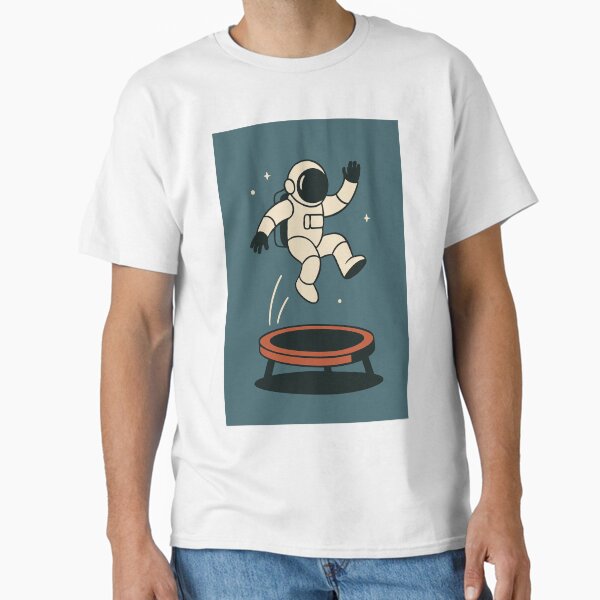 Item preview, Astronaut Bouncing on a Trampoline designed and sold by VP-CATS.