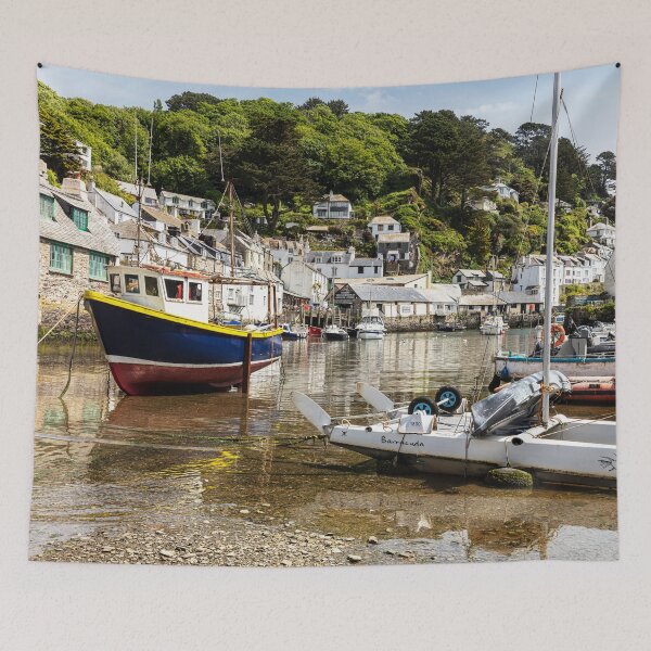 Item preview, Polperro Village Boats, Cornwall, England designed and sold by Paul Thompson Photography.