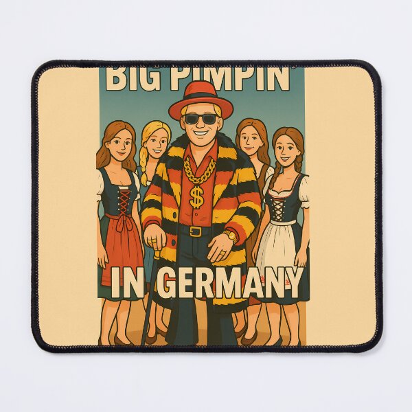 Item preview, Big Pimpin’ in Germany – Cartoon Style designed and sold by PixelForge.com.de.