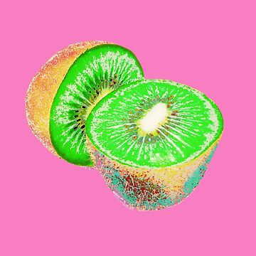 Artwork thumbnail, Kiwilicious - Neon Food Art by OneDayArt