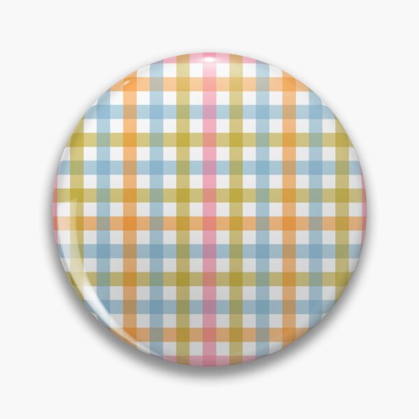 Item preview, Pastel Gingham Plaid Multicolored Checkered Pattern designed and sold by kierkegaard.
