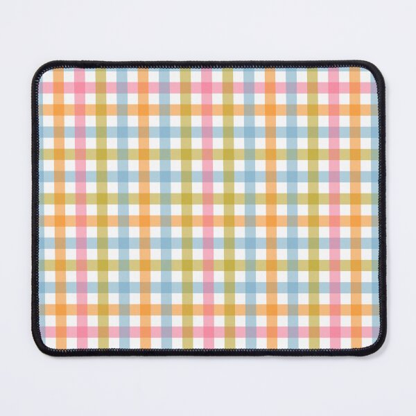 Item preview, Pastel Gingham Plaid Multicolored Checkered Pattern designed and sold by kierkegaard.