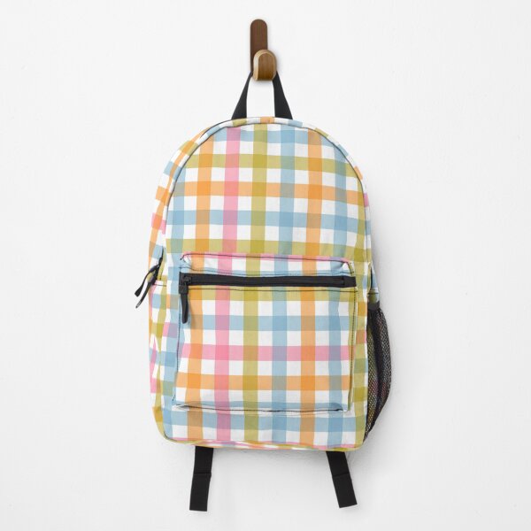 Item preview, Pastel Gingham Plaid Multicolored Checkered Pattern designed and sold by kierkegaard.