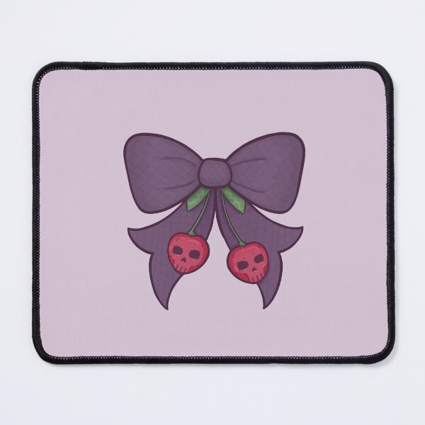 Item preview, Cherry Skull Bow designed and sold by awesomelyaj.
