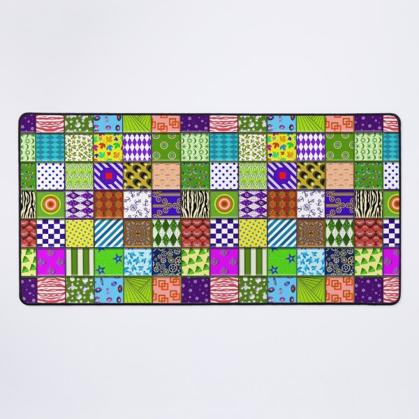 Item preview, patchwork quilt V6 multi-colour designed and sold by TerenceLacey.