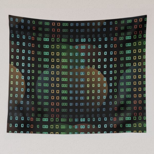 Item preview, SPERECTANGULARITY (Pattern Design) designed and sold by FREEKNSTEIN.