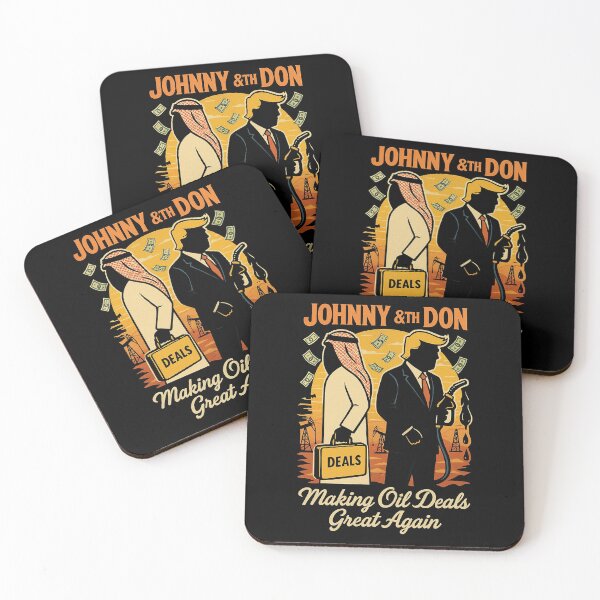 Item preview, Johnny & The Don: Oil Bros Forever designed and sold by KOURCHAL ART.