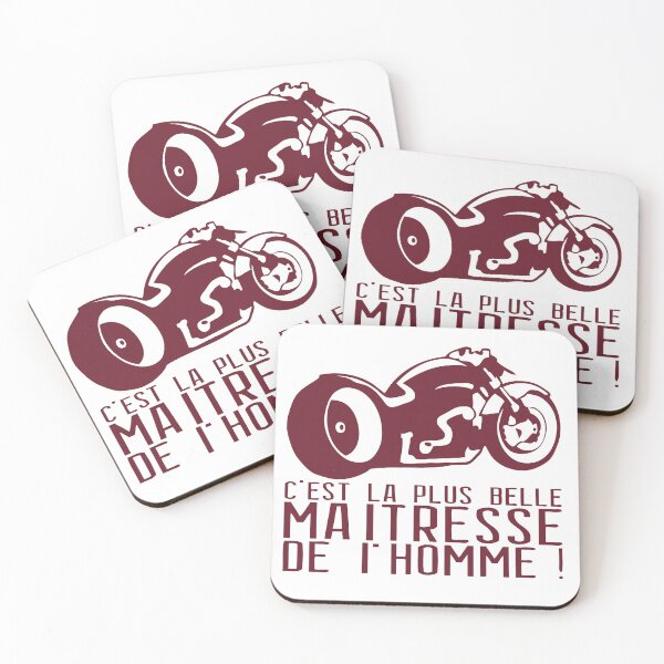 Aperçu de l'œuvre moto maitresse homme humour citation créée et vendue par Achille3777.
