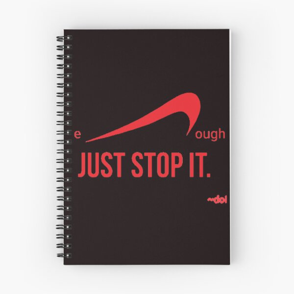 Item preview, enough Just Stop It designed and sold by Dorothy Ogda Laxton.