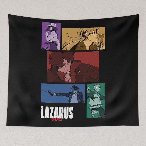 Item preview, Lazarus Character Lineup – Stylized 2024 Series Fan Art designed and sold by RedoneDesignART ⭐⭐⭐⭐⭐.
