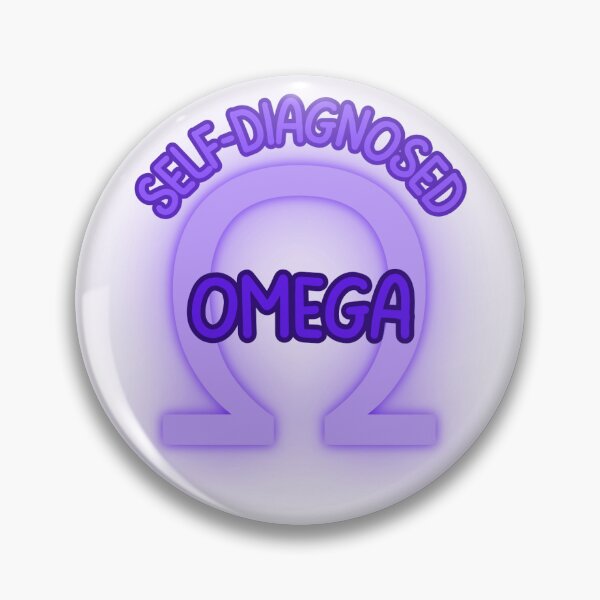 Item preview, Self Diagnosed Omega - Purple Version designed and sold by jingerhead.