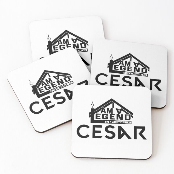 Item preview, I am a Legend & My Name Is Cesar (I am Legendary) designed and sold by koreatvtea.