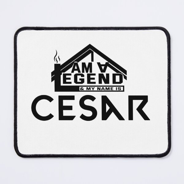 Item preview, I am a Legend & My Name Is Cesar (I am Legendary) designed and sold by koreatvtea.
