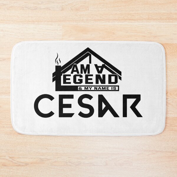 Item preview, I am a Legend & My Name Is Cesar (I am Legendary) designed and sold by koreatvtea.
