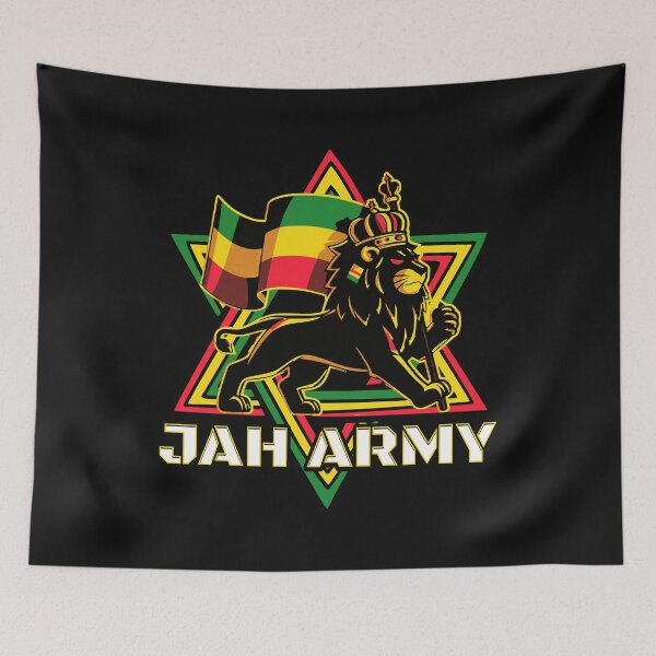 Artikelvorschau, Jah-Armee entworfen und verkauft von SavvyEarth.