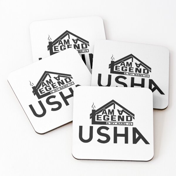 Item preview, I am a Legend & My Name Is Usha (I am Legendary) designed and sold by koreatvtea.