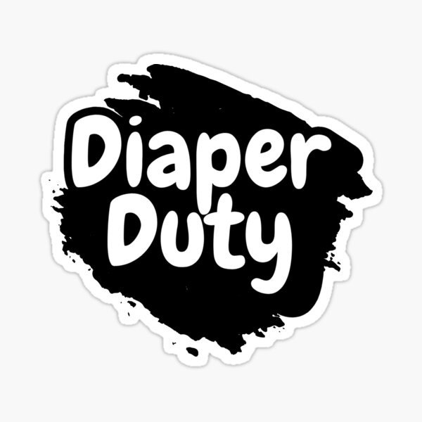 Item preview, Diaper Duty designed and sold by variant designer.
