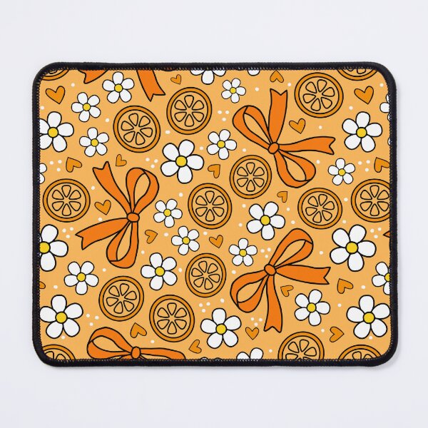 Item preview, Oranges and Bows designed and sold by KrisInStitches.