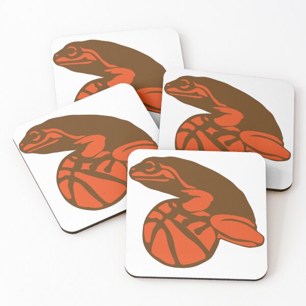 Item preview, frog on basketball sports logo designed and sold by Achille3777.