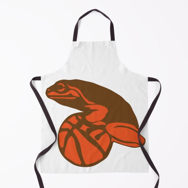 Item preview, frog on basketball sports logo designed and sold by Achille3777.