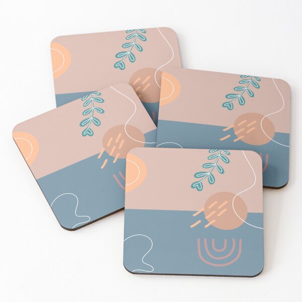 Item preview, Aesthetic patterns with leaf and geometric  designed and sold by SugarRuch.