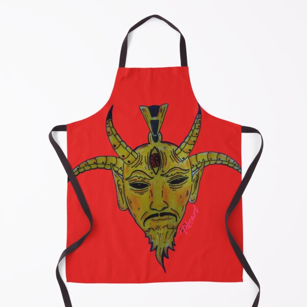 Item preview, gold devil art drawing designed and sold by pksart1.