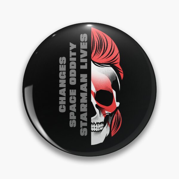 Item preview, David Bowie Lives - Starman Skull designed and sold by salvaverde.