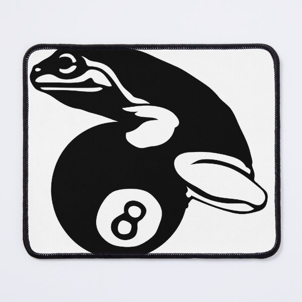 Item preview, frog on billiard ball sports club logo designed and sold by Achille3777.