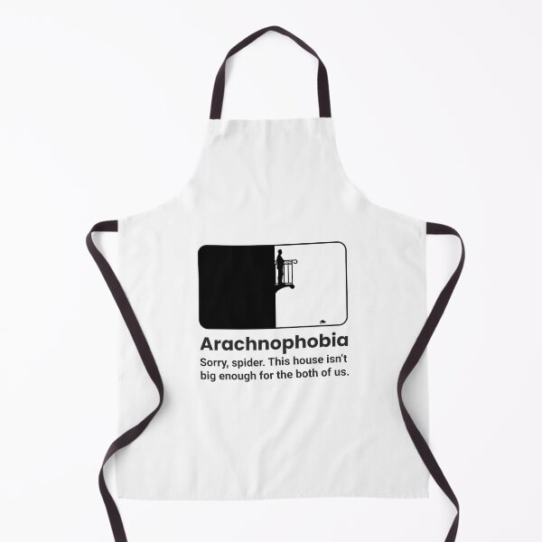 Item preview, Funny Arachnophobia Quote – Spider Fear Humor Design designed and sold by rherondesigns.