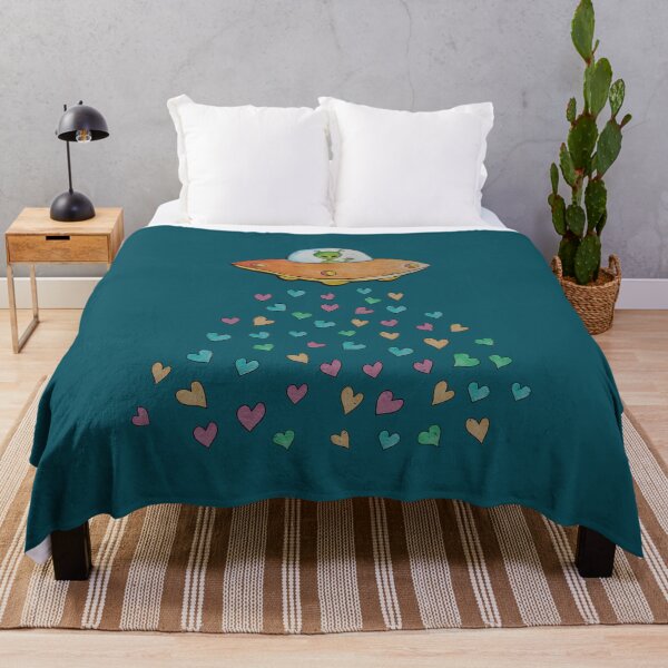Item preview, Alien Love Drop – Vintage Pastel UFO Art variation designed and sold by KawaiiNugs.
