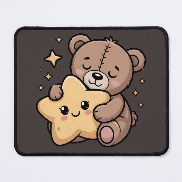 Item preview, Cute Bear Star Snuggle designed and sold by Christomized.