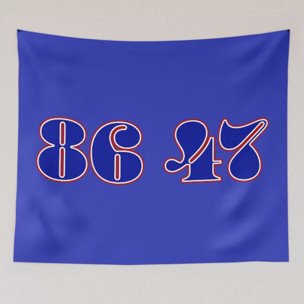Item preview, 86 47 - Royal Blue with Outline designed and sold by sillyjess.