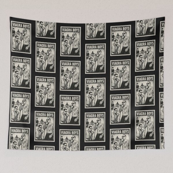 Item preview, Viagra Boys Fan illustration design designed and sold by Ratatatts.
