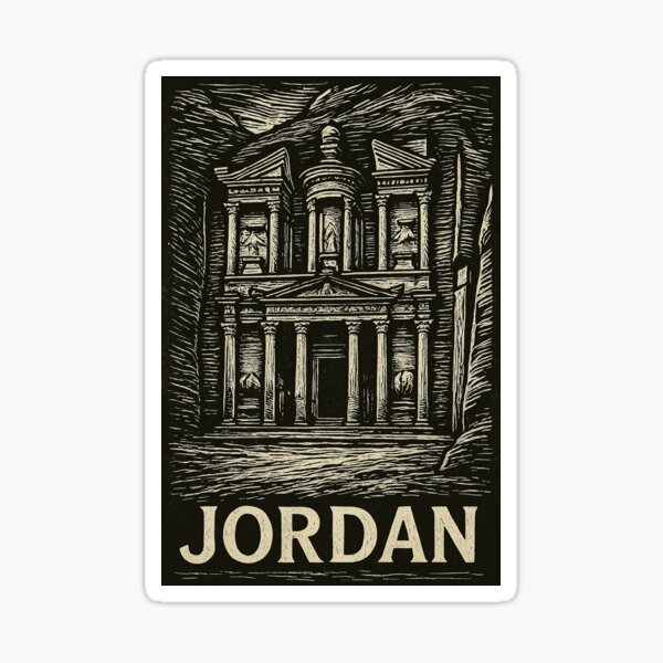 Item preview, Jordan Linocut Style  designed and sold by Thistle-TShop.