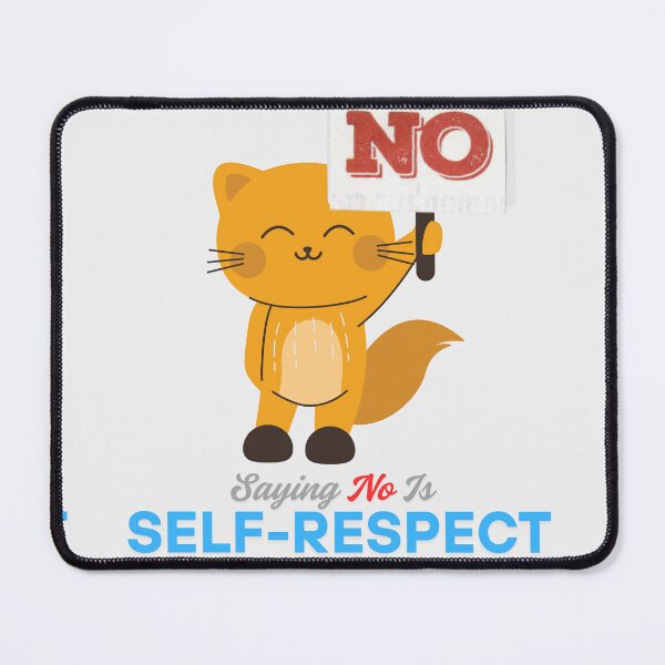 Item preview, saying no is self-respect quote designed and sold by ShivThulirVerse.