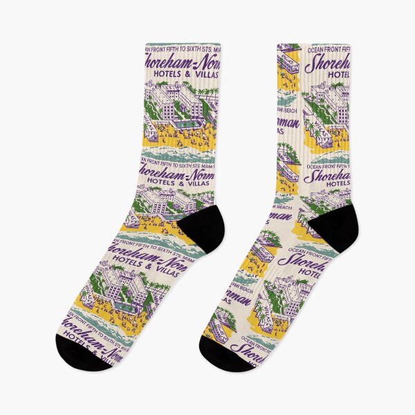 Item preview, Retro Shoreham Norman Hotels Miami Beach Florida designed and sold by ourkid.