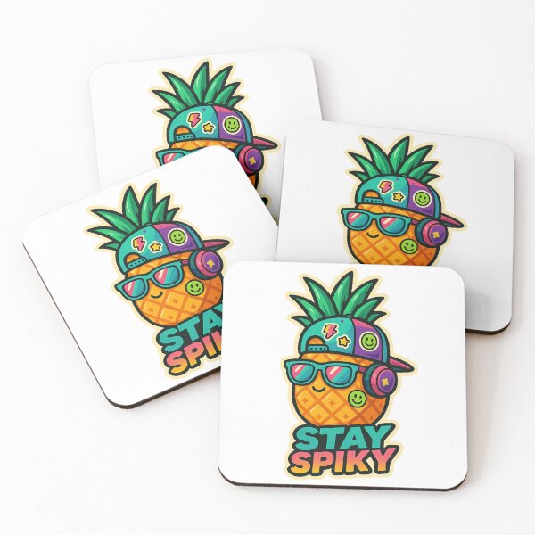 Item preview,  Stay Spiky – Cool Pineapple Vibes designed and sold by KateVil.